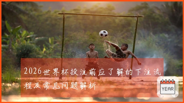 2026世界杯投注前应了解的下注流程及常见问题解析