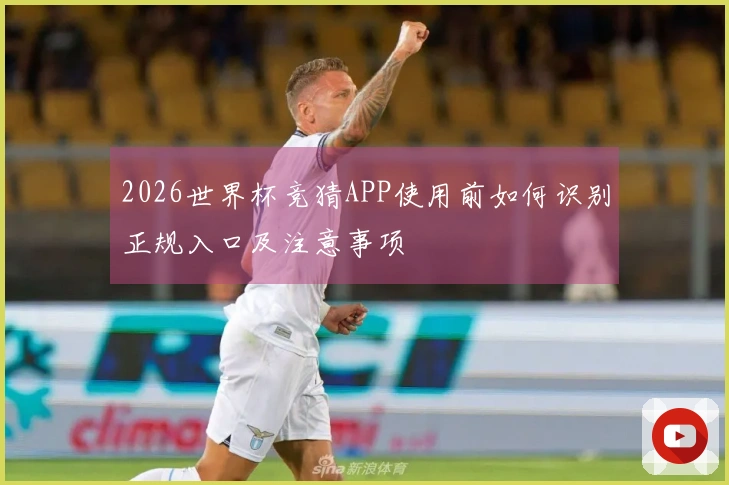 2026世界杯竞猜APP使用前如何识别正规入口及注意事项