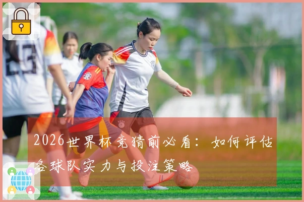 2026世界杯竞猜前必看：如何评估各球队实力与投注策略