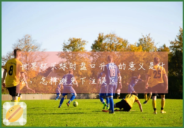 世界杯买球时盘口升降的意义是什么,怎样避免下注误区?