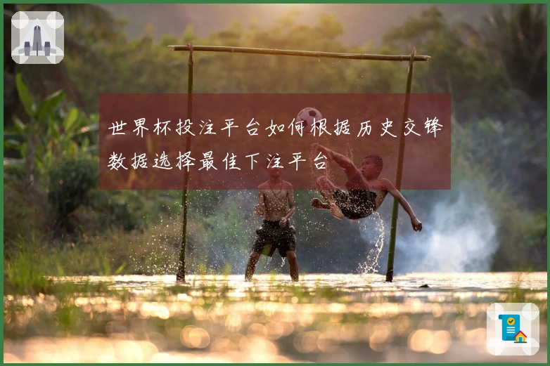 世界杯投注平台如何根据历史交锋数据选择最佳下注平台